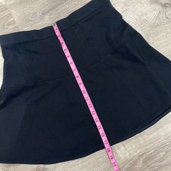 Madewell Wavelength Black Fit Flare Skirt - Picture 8 of 8